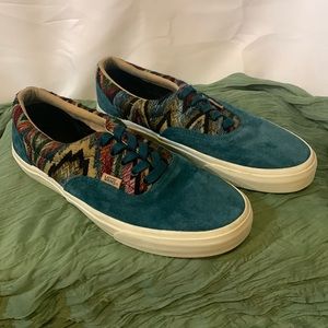 Vans California Italian weave/pig suede Atlantic deep men’s shoes